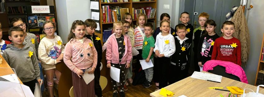 Akcja Żonkile w&nbsp;Bibliotece Publicznej w&nbsp;Ryczywole &ndash; lekcja pamięci dla najmłodszych