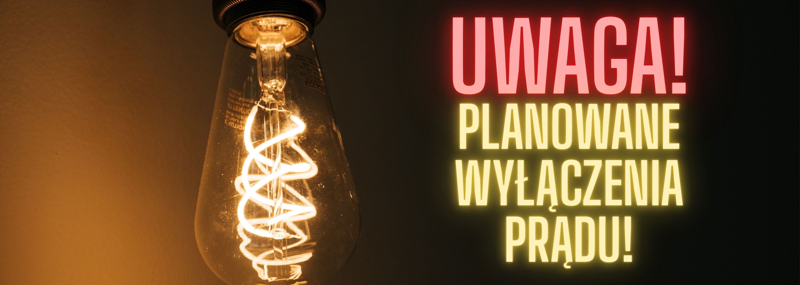Planowane wyłączenia prądu!