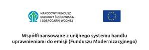 Logo WFOŚiGW oraz&nbsp;Unii Europejskiej