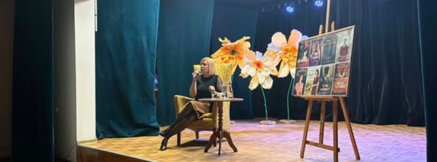 Spotkanie literackie z&nbsp;Barbarą Wysoczańską