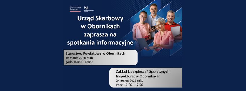 Urząd Skarbowy w&nbsp;Obornikach zaprasza na&nbsp;spotkania informacyjne