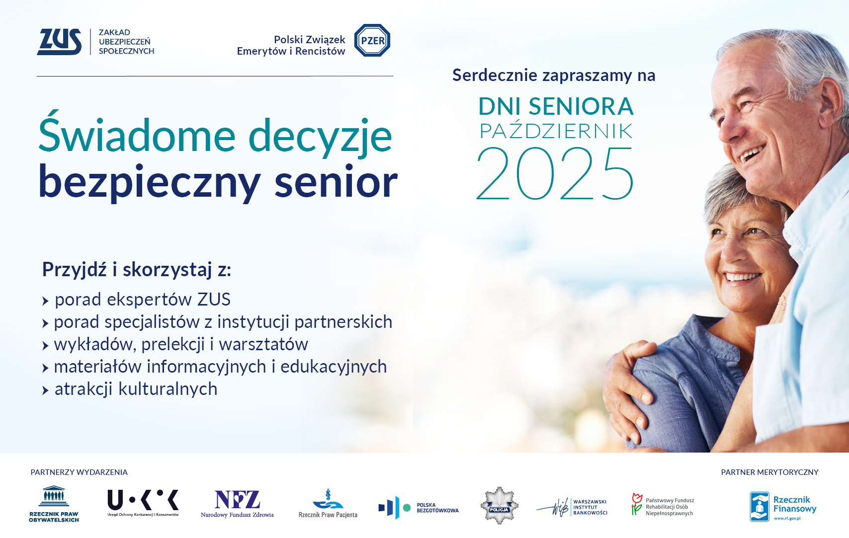 Zakład Ubezpieczeń Społecznych wsp&oacute;lnie z&nbsp;Polskim Związkiem Emeryt&oacute;w i&nbsp;Rencist&oacute;w organizuje Dni Seniora w&nbsp;ZUS. 