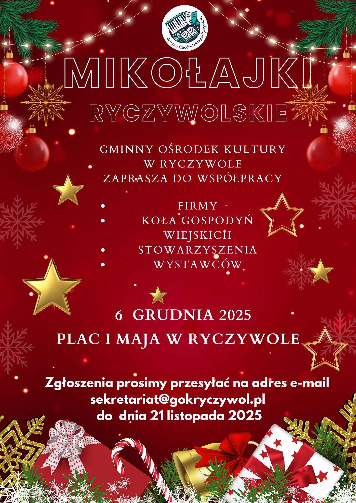 Mikołajki Ryczywolskie 2025 &ndash; zapraszamy do wsp&oacute;łpracy!
