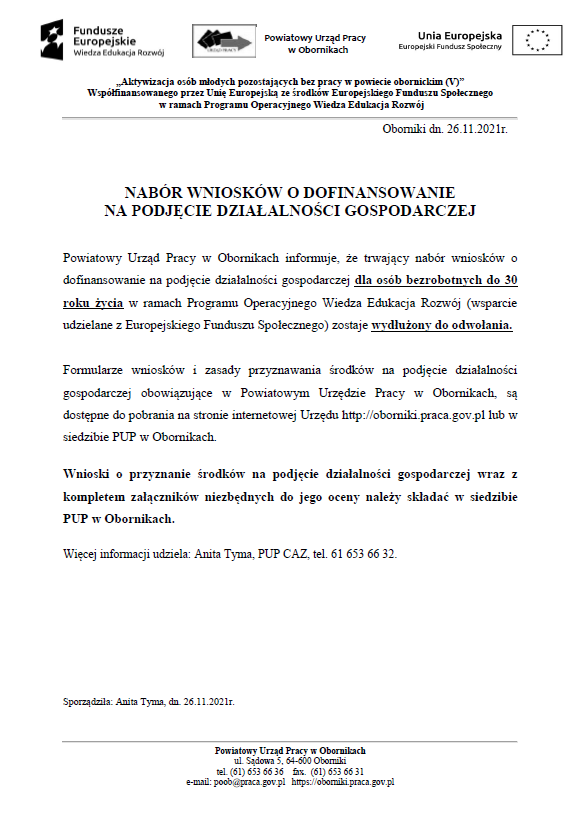 Informacja o naborze wniosków o dofinansowanie na podjęcie działalności gospodarczej dla osób bezrobotnych do 30 roku życia w ramach Programu Operacyjnego Wiedza Edukacja Rozwój.png