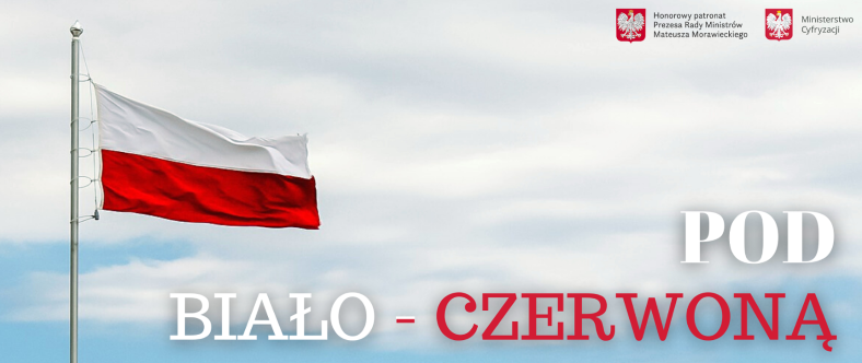 Logo akcji "Pod biało-czerwoną" Logo akcji "Pod biało-czerwoną"