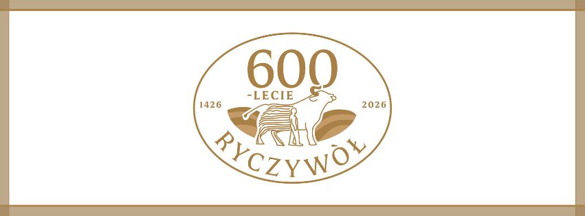 Alternatywne logo Gminy Ryczyw&oacute;ł &ndash; symbol 600-letniej historii