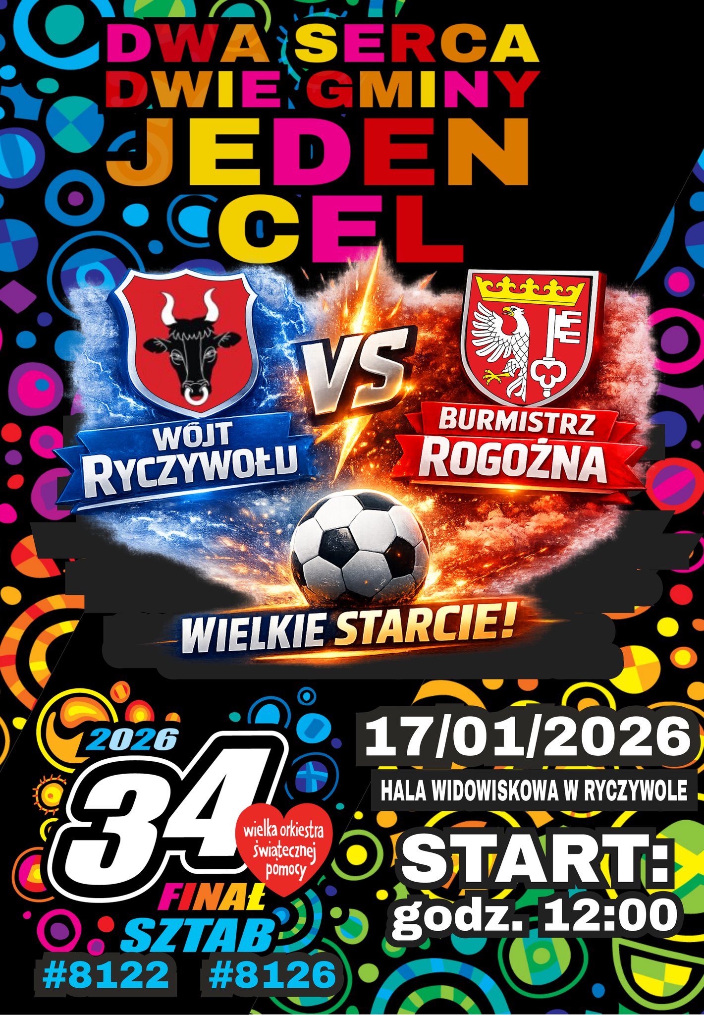 Dwa serca, dwie gminy, jeden cel &ndash; gramy z&nbsp;WOŚP!