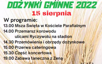 Zdjęcie do DOŻYNKI GMINNE 2022