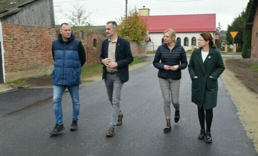 Zdjęcie do Odbi&oacute;r drogi gminnej w Skrzetuszu
