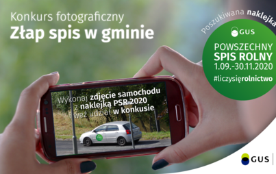 Zdjęcie do KONKURS &quot;ZŁAP SPIS W GMINIE&quot;