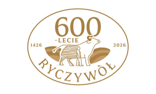 Alternatywne logo Gminy Ryczywół – symbol 600-letniej historii