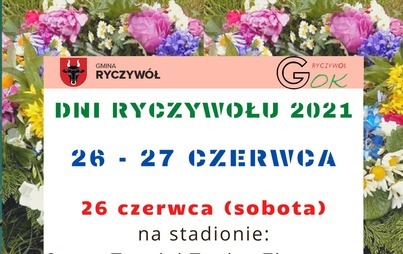 Zdjęcie do DNI RYCZYWOŁU 2021R. 