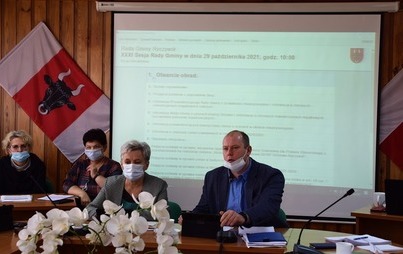 Zdjęcie do XXXI Sesja Rady Gminy w dniu 29 października 2021 r.