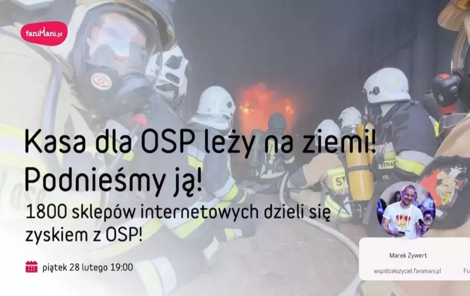 Webinar o pozyskiwaniu funduszy dla OSP