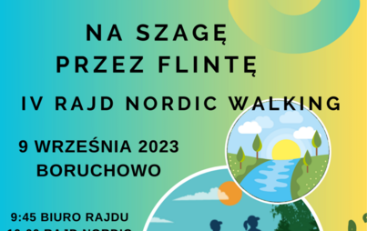 Zdjęcie do NA SZAGĘ PRZEZ FLINTĘ IV RAJD NORDIC WALKIN
