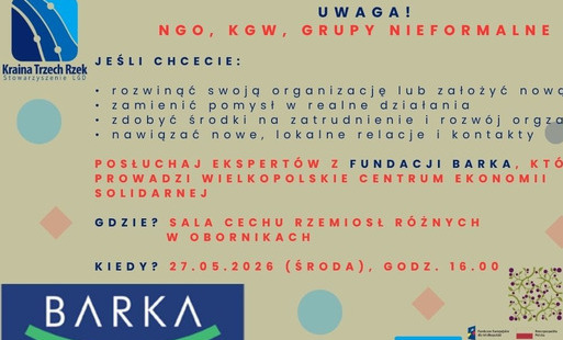 Zaproszenie na spotkanie dla organizacji i osób aktywnych społecznie