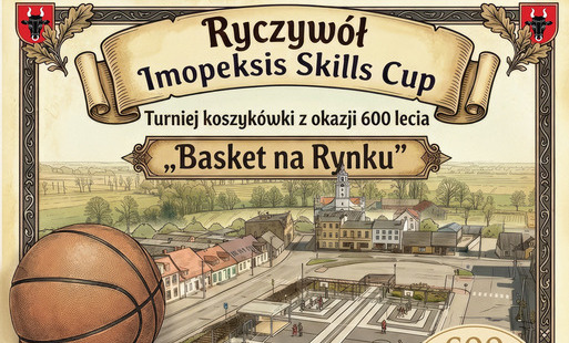 Basket na Rynku – sportowe emocje w sercu Ryczywołu! Zapraszamy na kolejne wydarzenie jubileuszowe