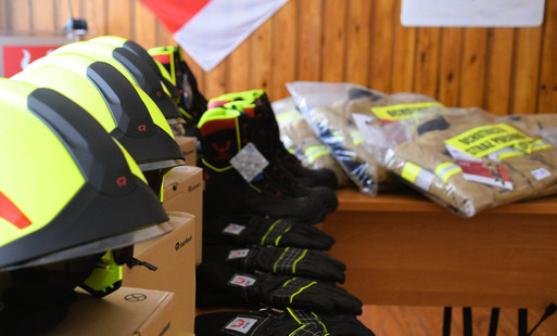 Nowe wyposażenie dla OSP Ludomy