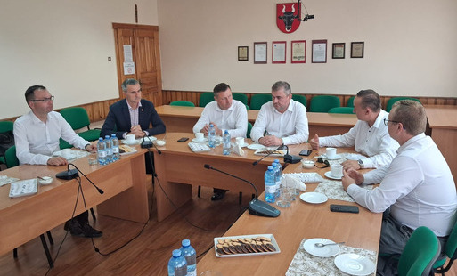 Zdjęcie do Spotkanie w Urzędzie Gminy w Ryczywole