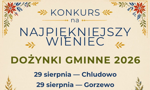 Zdjęcie do LGD Kraina Trzech Rzek wraz z Partnerami zaprasza do udziału w Konkursie na Najpiękniejszy Wieniec Dożynkowy!