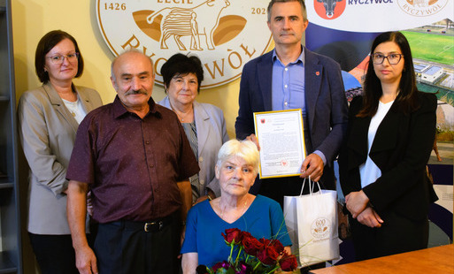 Podziękowanie dla wieloletniej Sołtys Sołectwa Łopiszewo