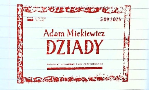 Zdjęcie do Narodowe Czytanie także w naszych szkołach. &bdquo;Dziady&rdquo; ożyły na lekcjach i szkolnej scenie