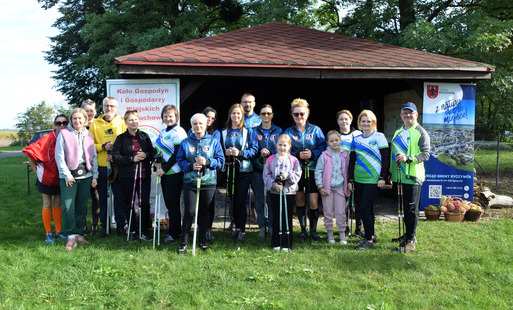 VII Rajd Nordic Walking „Z kijkami po zdrowie” w Boruchowie