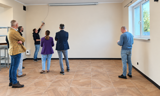 Zdjęcie do Zakończenie remontu świetlicy w Dąbr&oacute;wce Ludomskiej