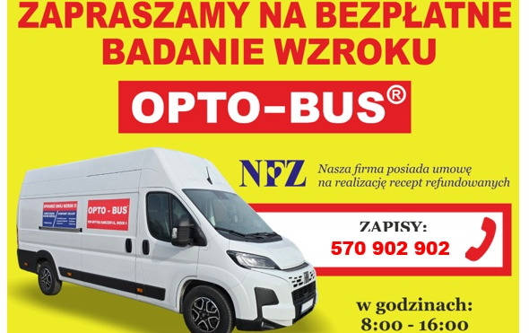 Bezpłatne badanie wzroku w Ludomach!
