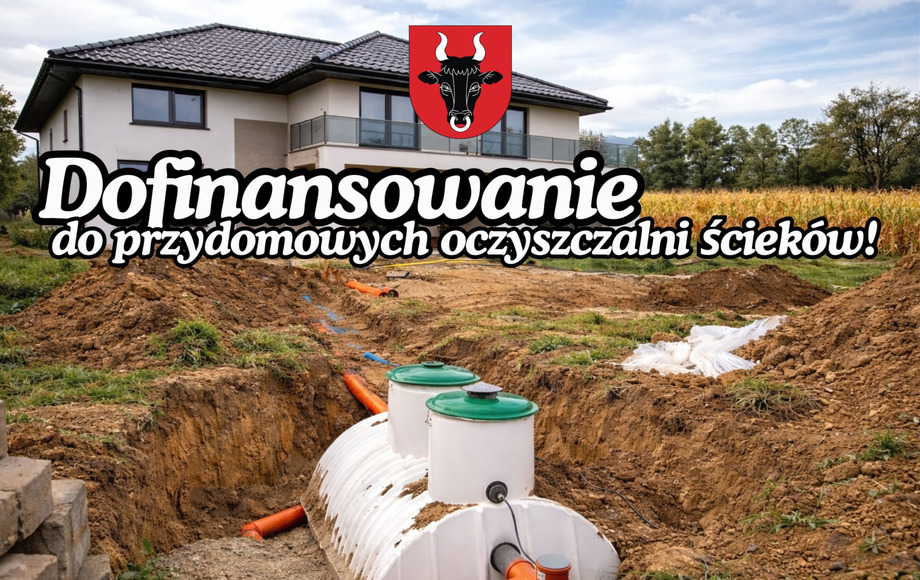 Dofinansowanie do przydomowych oczyszczalni ścieków