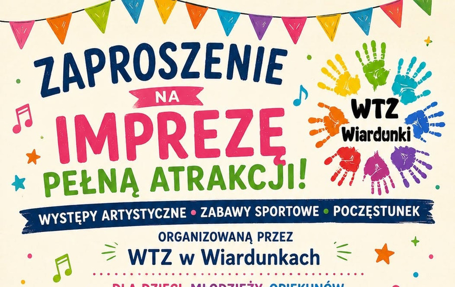 WTZ w Wiardunkach zaprasza na wspólną zabawę!
