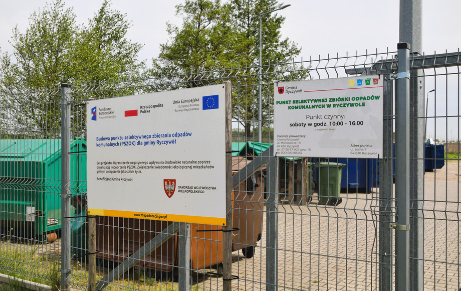 Informacja o godzinach otwarcia PSZOK