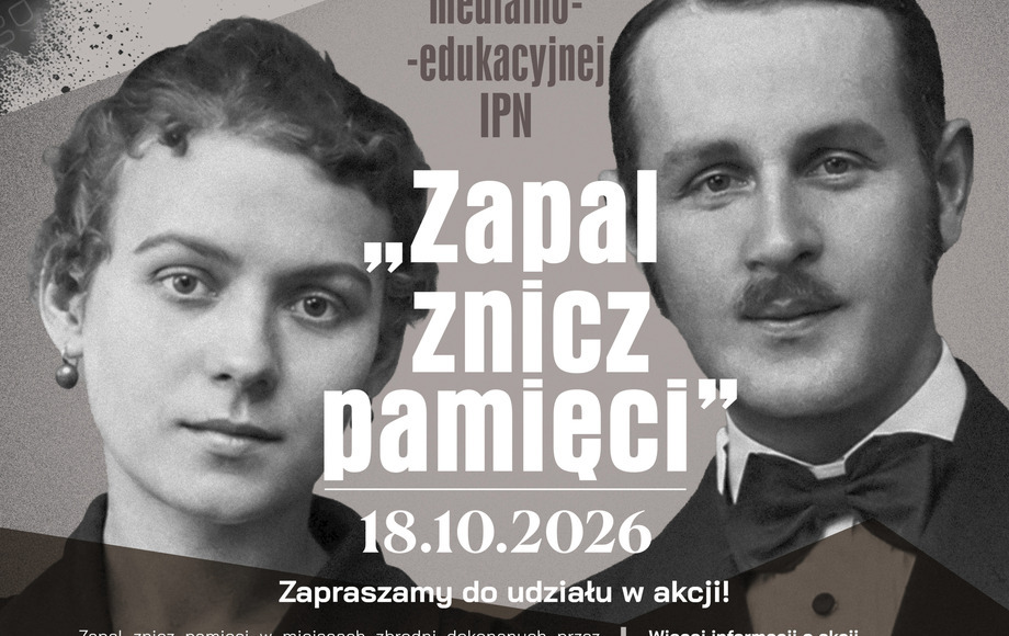 XVIII edycja akcji Zapal znicz pamięci 18 października 2026 roku